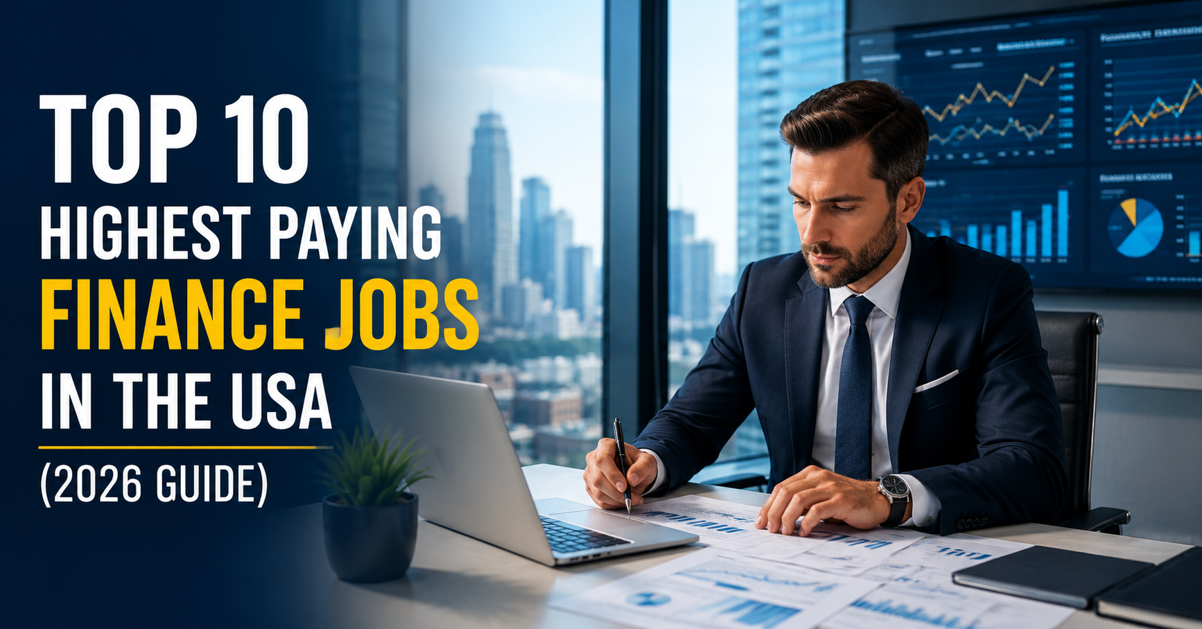 Top 10 Highest Paying Finance Jobs in the USA (2026 Guide)